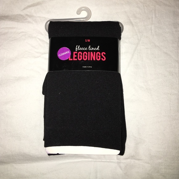 Fleece lined leggings