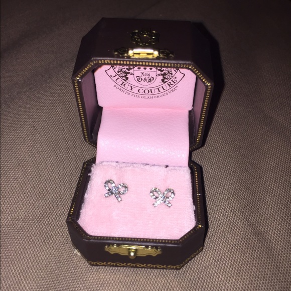 Brand New Juicy Bow Earrings - Picture 1 of 1