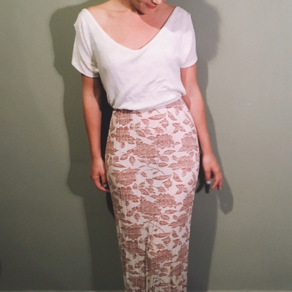 Floral maxi