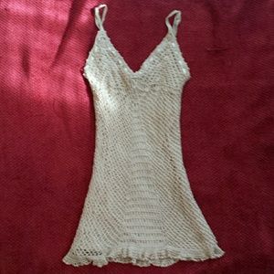 Oh so pretty boho crochet lace top