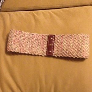 Light brown Anthropologie belt