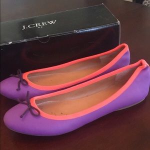 Size 10 J.crew flats🤗❤️