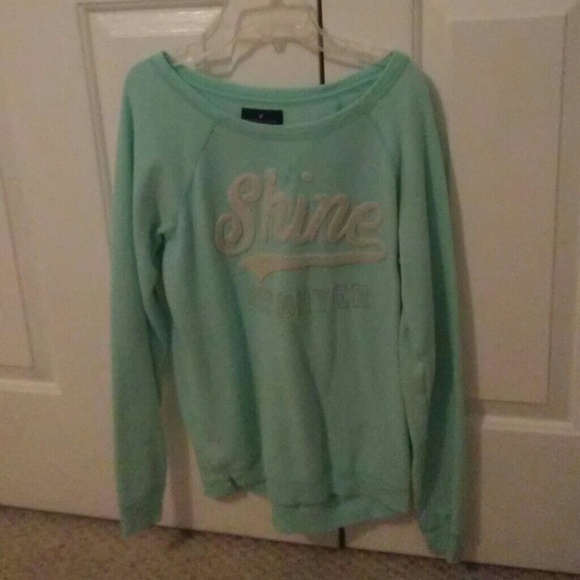 Super cute oversized turqiose shirt