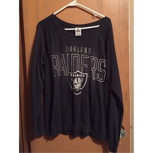 PINK Oakland Raiders long sleeve