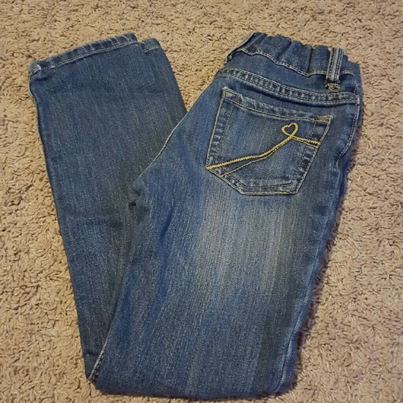 Like new! Girl's size 8 skinny stretch jeans