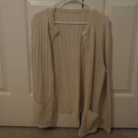 Super cute cream sweater