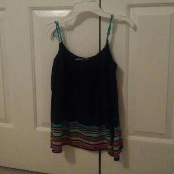 Navy blue aero top