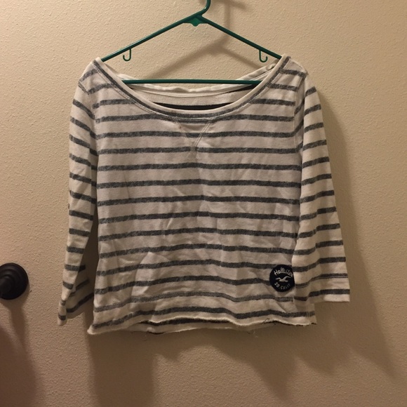 Hollister stripe sweater shirt