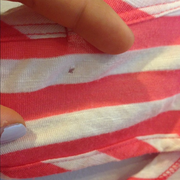 Cedar Tree -  High Low Striped Blouse - Picture 3 of 4