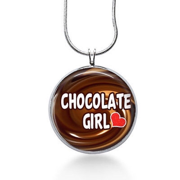 Chocolate lover necklace