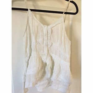 White tank top size MEDIUM