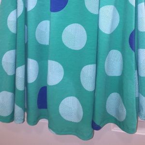 XL polka dot maxi