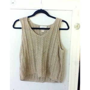 Express woven tank top