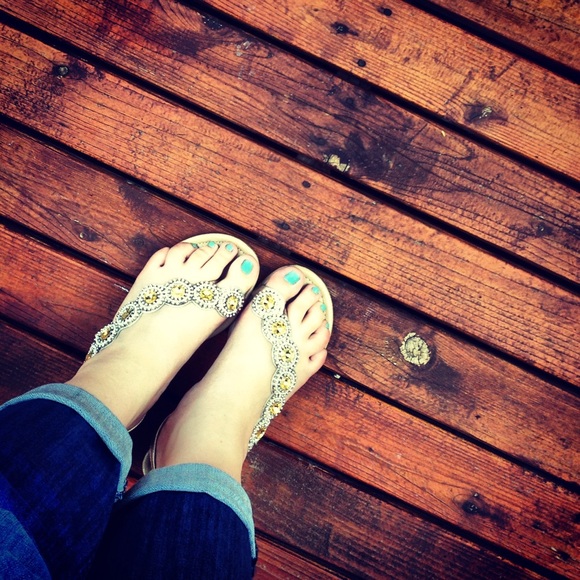 Fibi & Clo Shoes - ⬇️ Fibi & Clo Gold Cascade Sandals