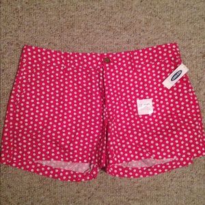 Old Navy shorts, 3.5 length, size 8