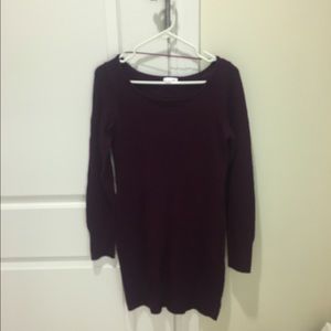 Xhilaration Oversized Purple Sweater Dress XS