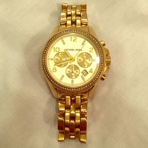 Michael Kors gold watch