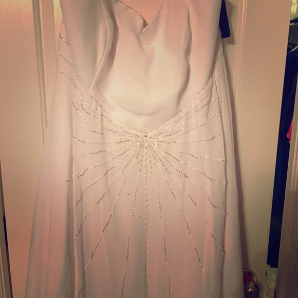 Bonny chiffon brand new wedding gown