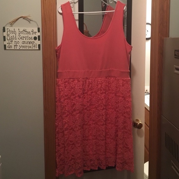 Torrid Size 3 Coral Dress