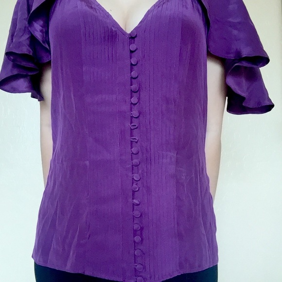 • Elizabeth & James • Silk Blouse - Picture 4 of 4