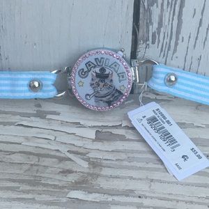 Betsey johnson cat caviar bracelet