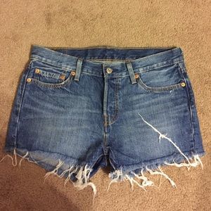 Levi denim shorts