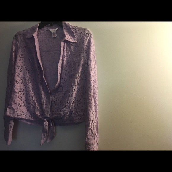 Purple shirt