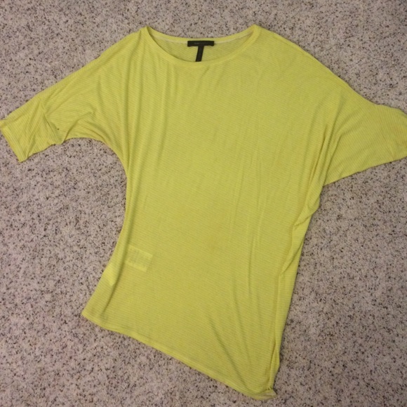 BCBGmaxazria lime green top