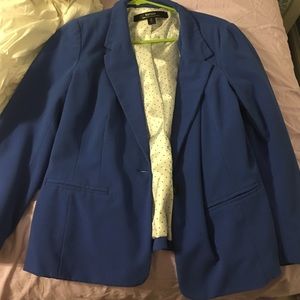 Blue blazer