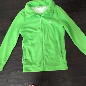 Adidas zip up fleece jacket