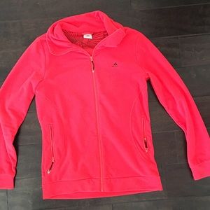 Adidas fleece zip up