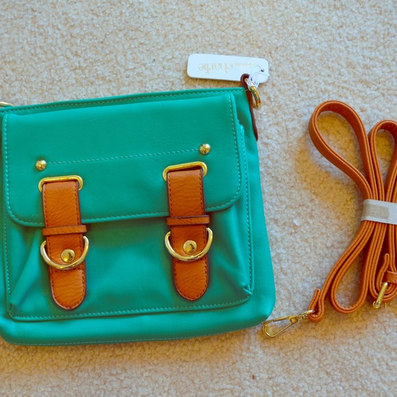 Charming Charlie Handbags - 🆕 Charming Charlie's Teal Crossbody Bag 🆕