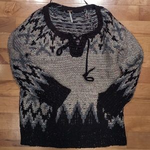 Small Wool Free People Pullover Sweater