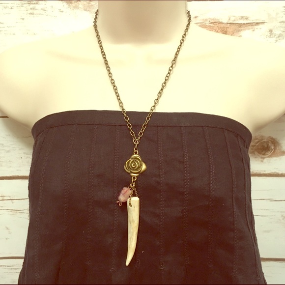 Jewelry - Antler & Stone necklace