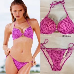 NWT Victoria's Secret 32B 34A bombshell bikini