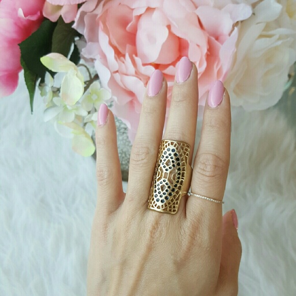 bebe Jewelry - Bebe Gold Statement ring