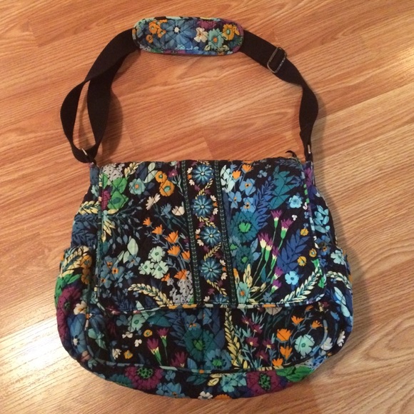 Vera Bradley Diaper bag-Midnight Blues pattern