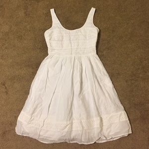 White summer dress