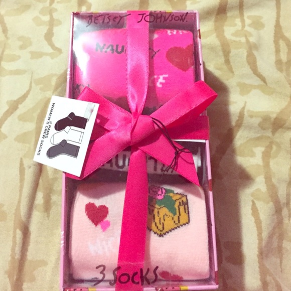 Brand new betsey Johnson socks