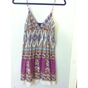 Bohemian patterned dress