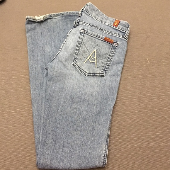 7 for all Mankind-A Pocket Bootcut Jeans!