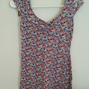 Mini floral dress
