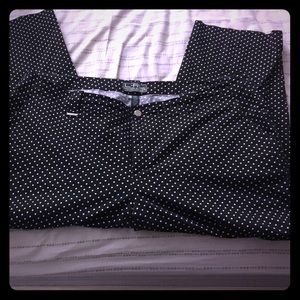 Ralph Lauren polka dot crop