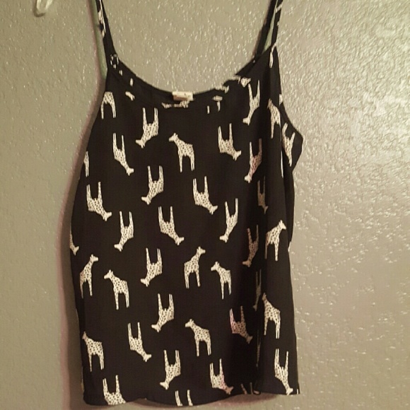 Giraffe tank top