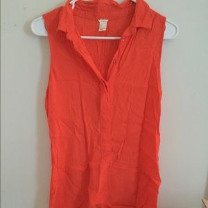 Orange tank dress