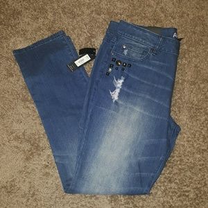 Mid Rise Skinny Jeans