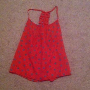 Racer back flowy shirt