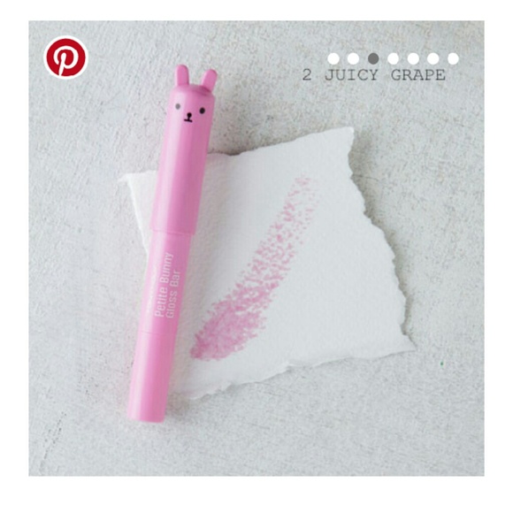 Tonymoly Korean beauty bunny Lip Gloss In grape