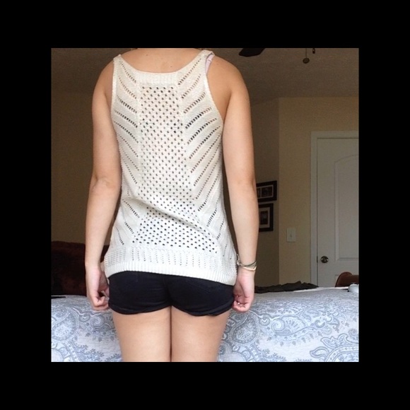 Cute Knit Tank Top - Picture 2 of 4