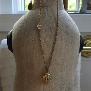 Juicy Couture original oval locket necklace